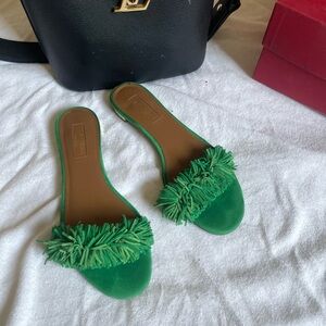 Authentic AQUAZZURA SLIDE size 36